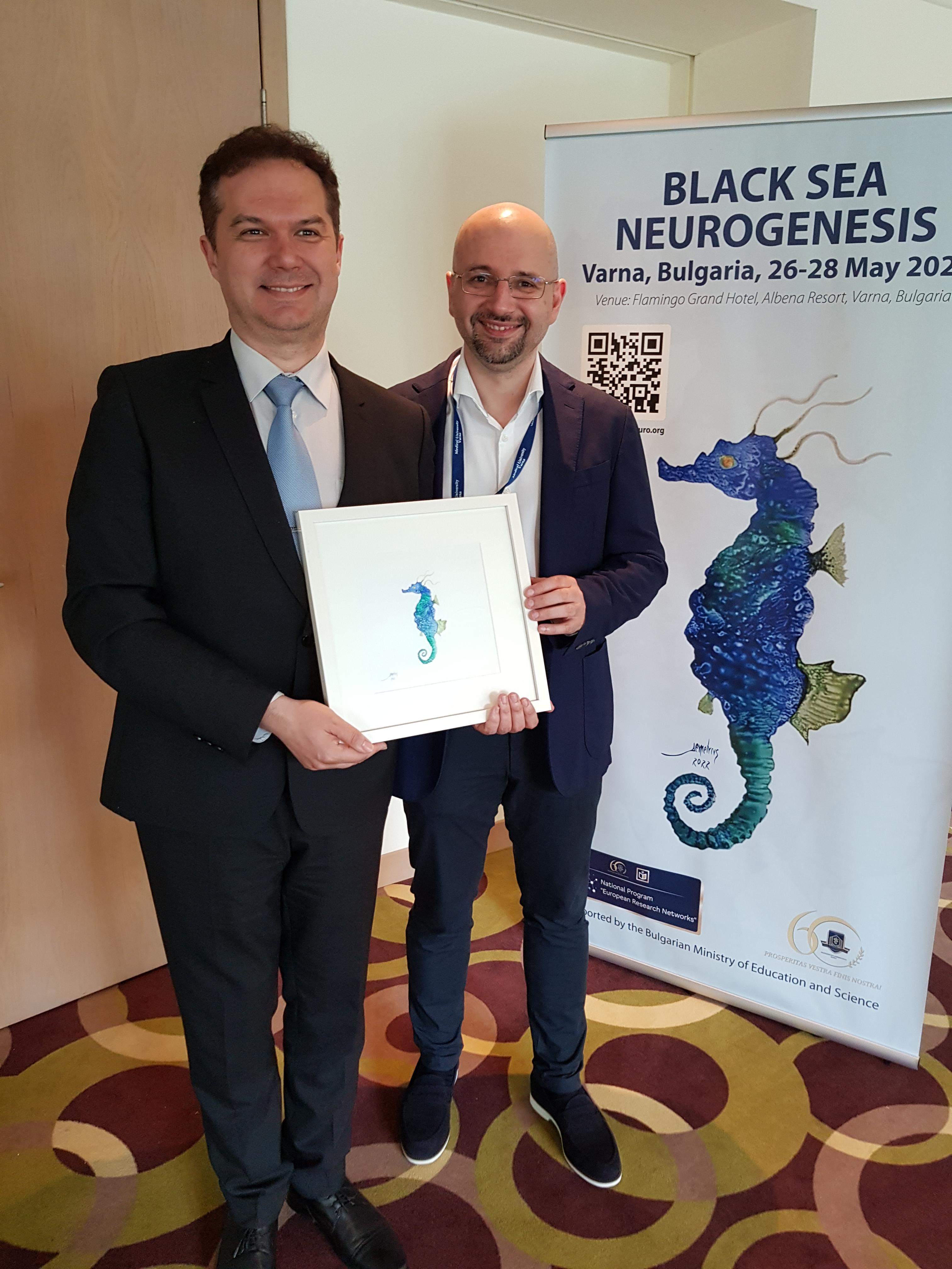 Black Sea Neurogenesis Meeting mit Logo von Demetrius