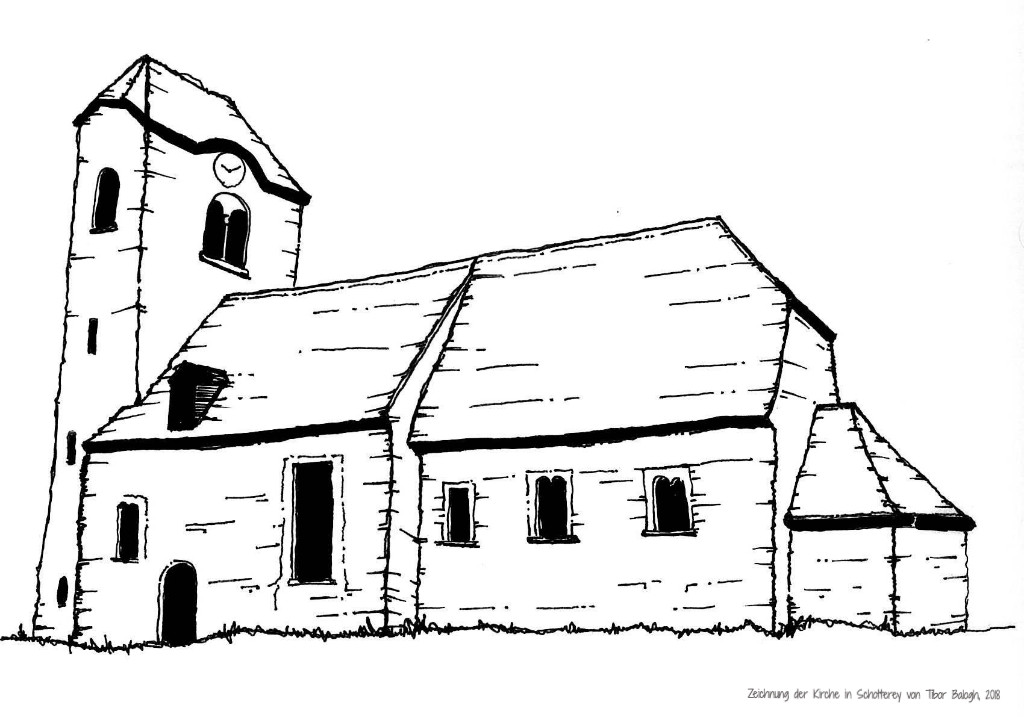Kirchendachsanierung in Schotterey fast möglich: Jetzt Dachziegelpate werden!