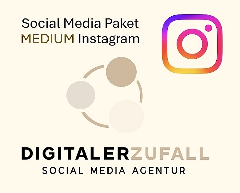 Social Media Paket MEDIUM Instagram