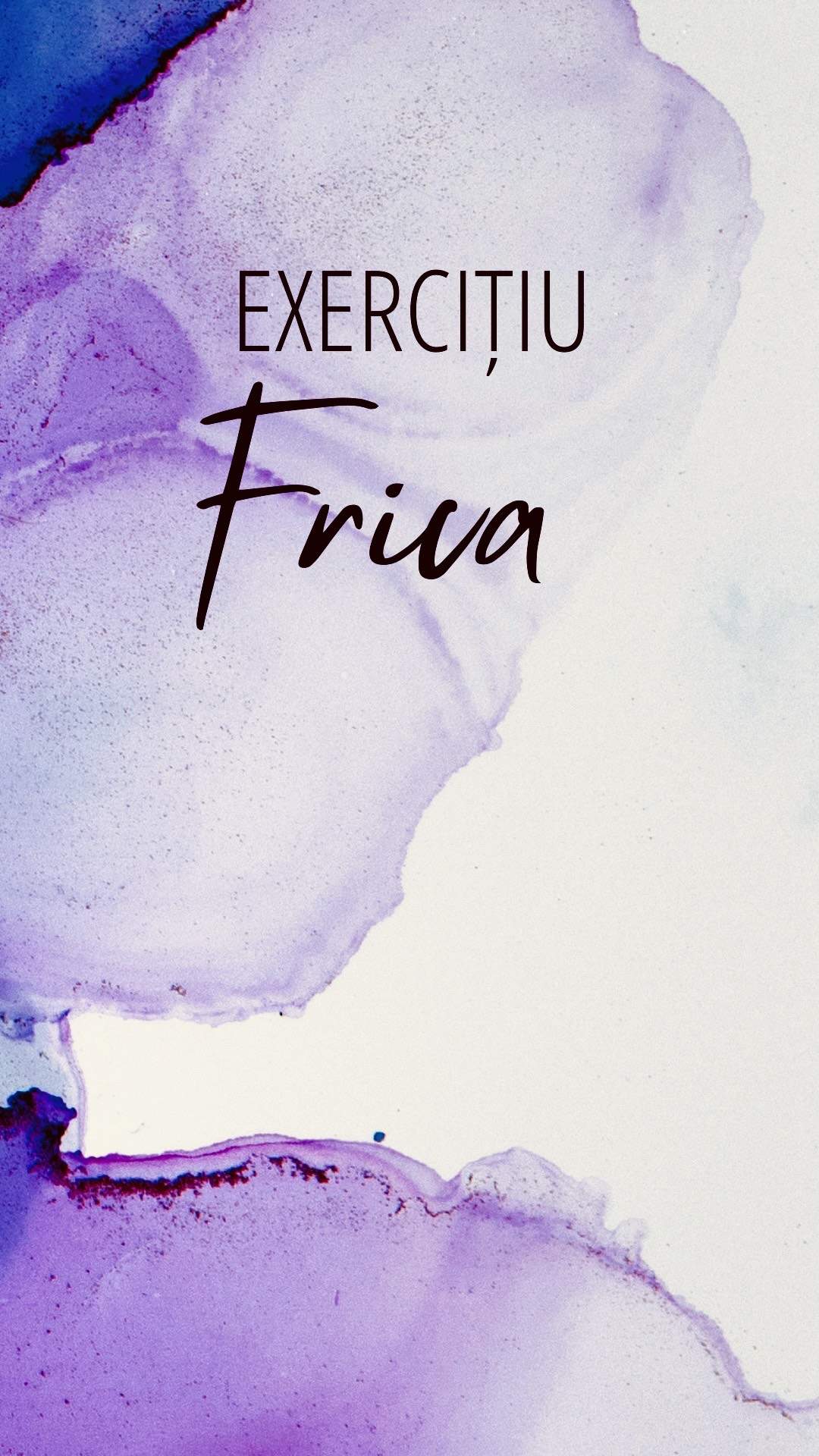 Exercitiu-metafora FRICA