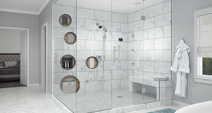 Steam Shower Doors Are An Important Part Of Your Home Spa