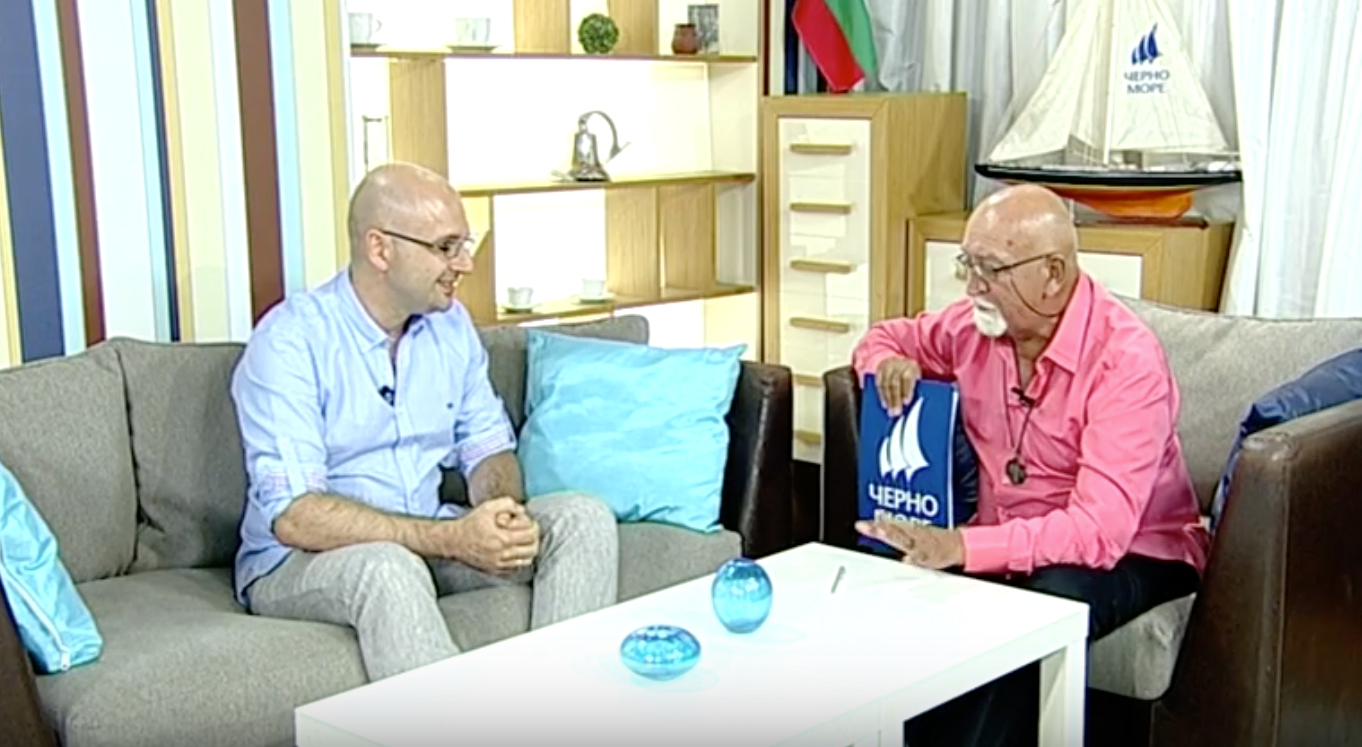 Interview mit Demetrius in der bulgarischen Sendung "Minuten für Kultur"