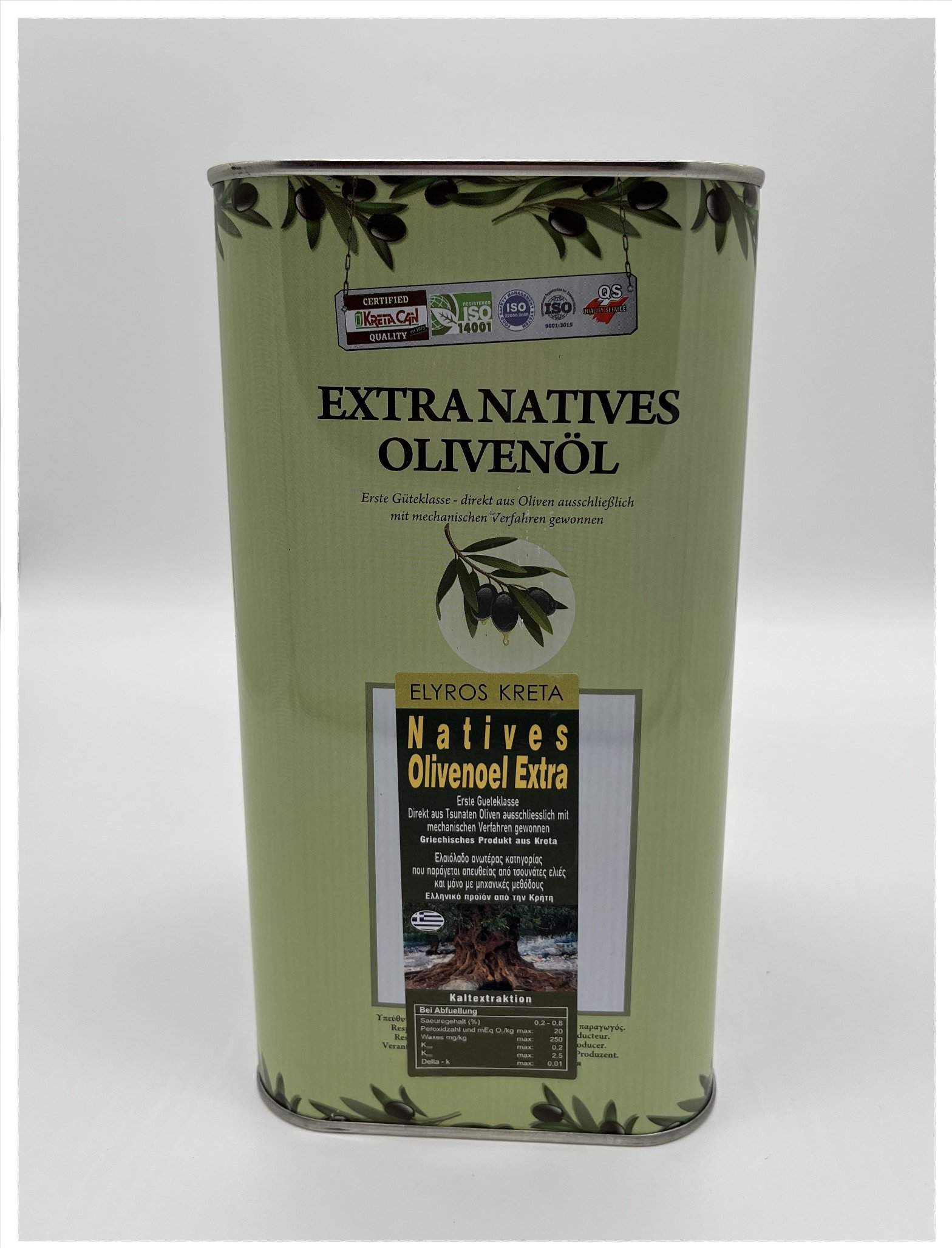 Harmoni's Olivenöl 3,0L Kanister