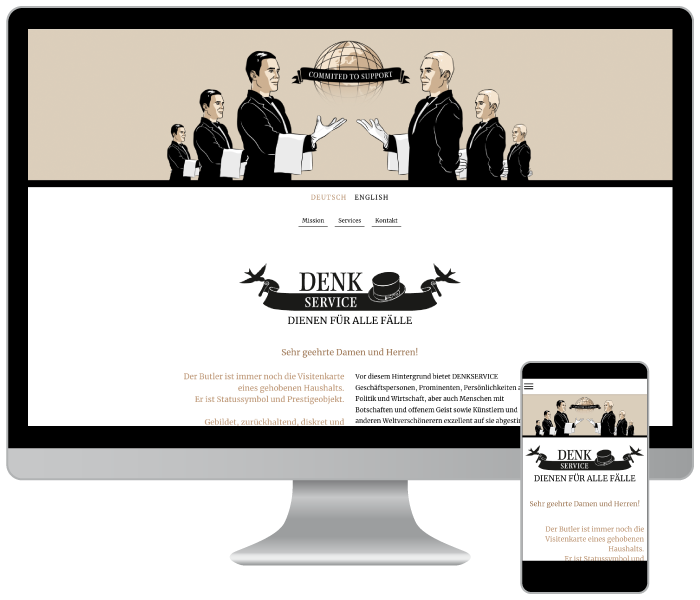 Website DENK SERVICE · Andy Denk