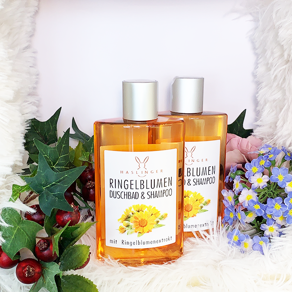 Ringelblumen Duschbad & Shampoo 200 ml - Haslinger Naturkosmetik