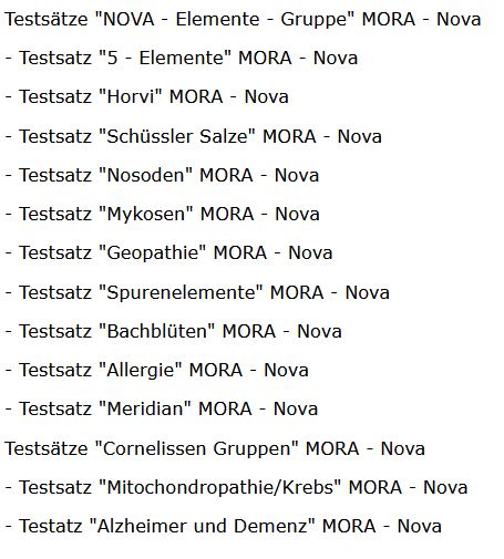 Mora Nova Professional mit Cornelissen und Psychophonie