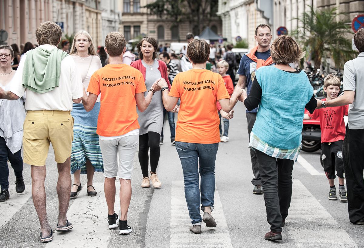 Straßenfest der Grätzelinitiative Margaretenbad