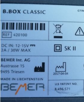 !!! VERKAUFT !!! Bemer Classic Set Bj 2017 mit B-Pad