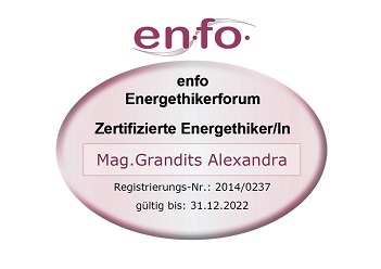 ENFO Energethikerforum, Zertifizierung