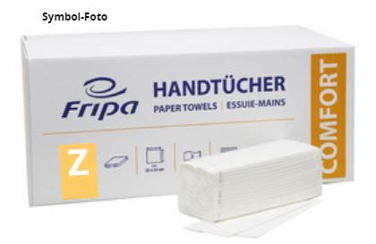 Papierhandtuch Z - Falz 2-lagig  hochweiß
