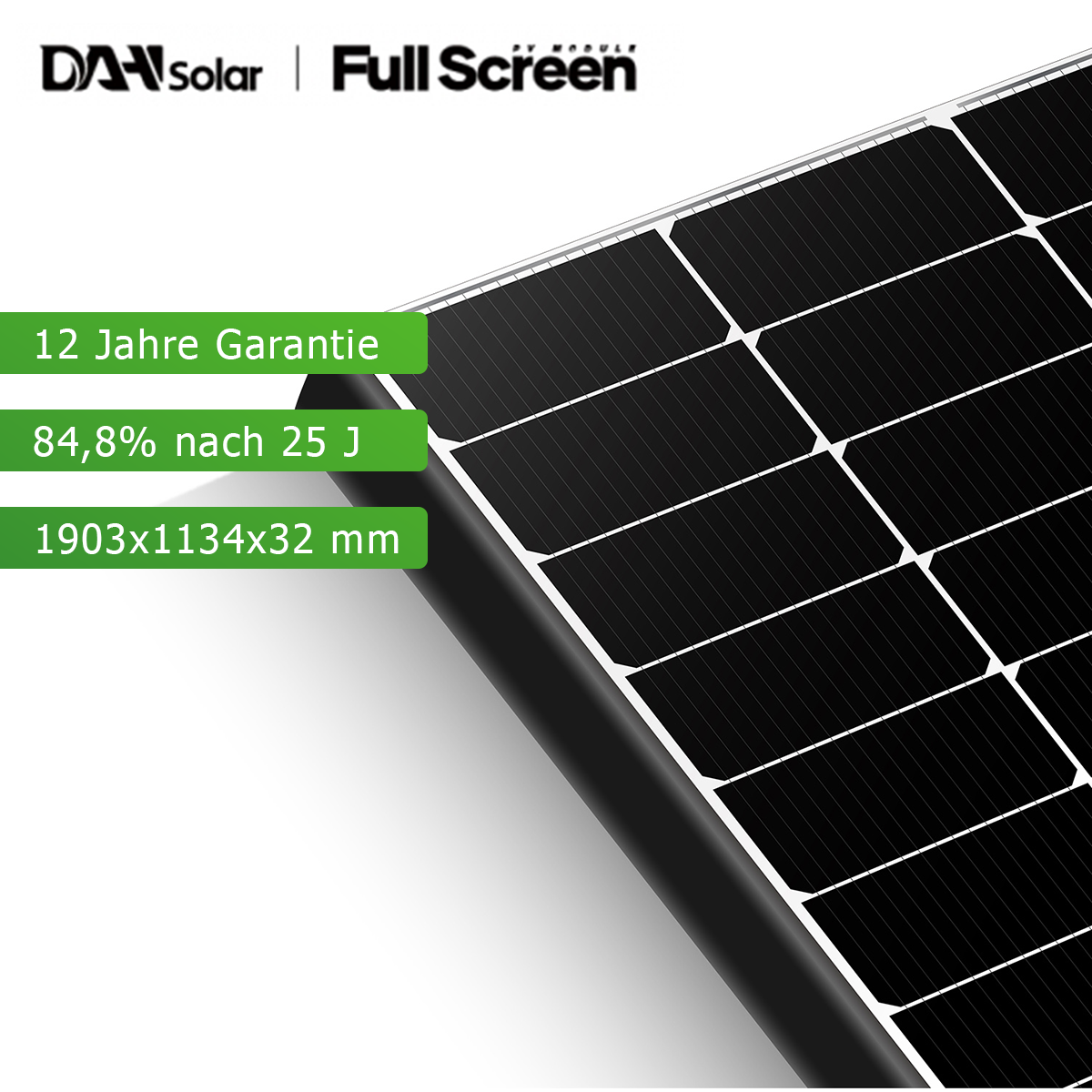 Solarpanel DAH Solar Full Screen 480W