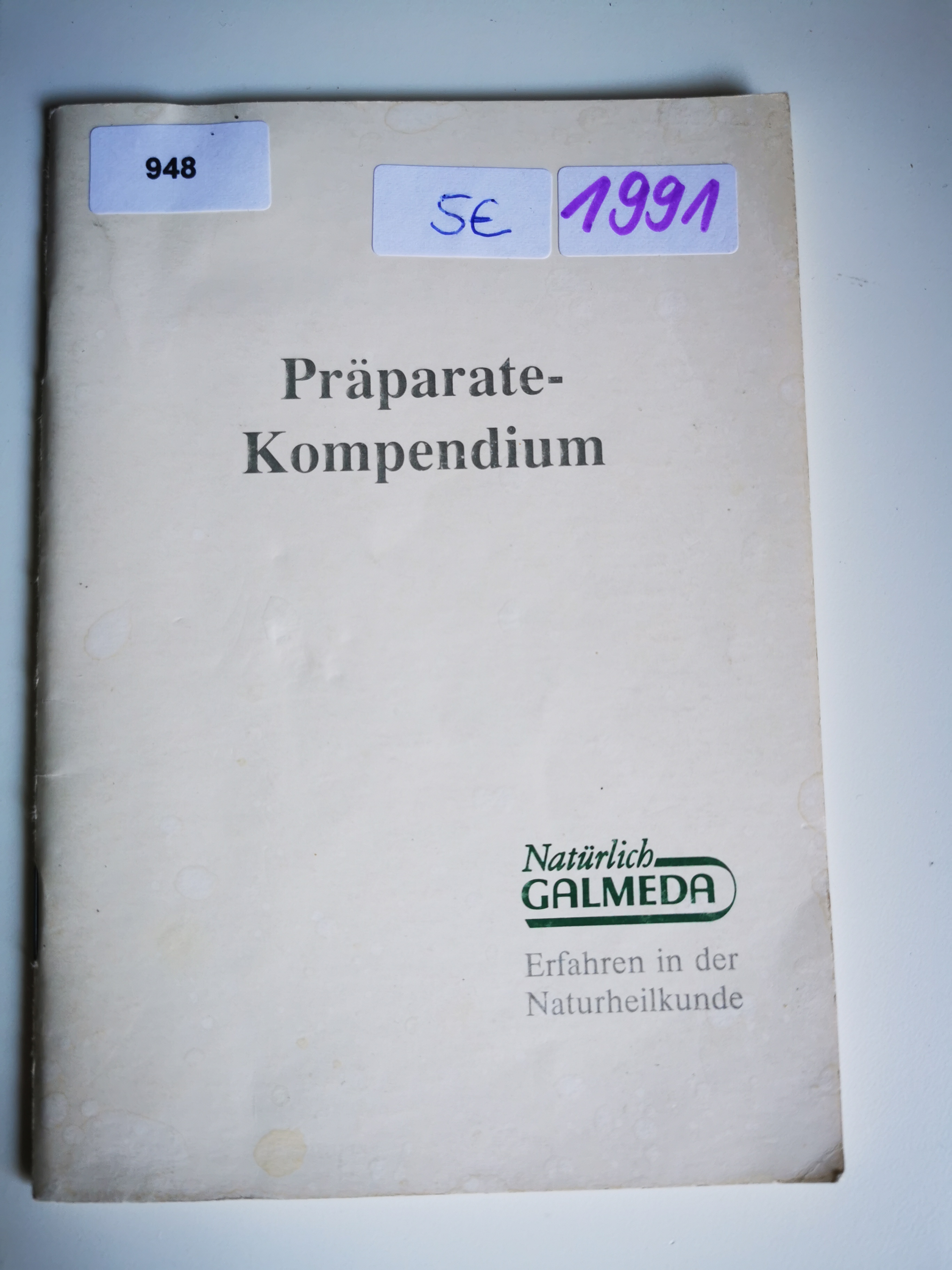 1x Galmeda GmbH Kompendium (1991)