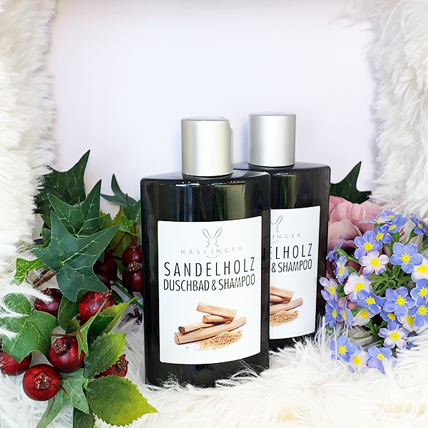 Sandelholz Duschbad & Shampoo 200 ml - Haslinger Naturkosmetik