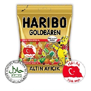 Haribo Helal Goldbären/Altin Ayicik 36x80g.(stk.1.05fr)