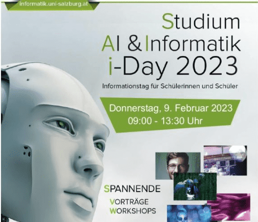 Open House: Salzburg University, Informatics on February 9, 2023