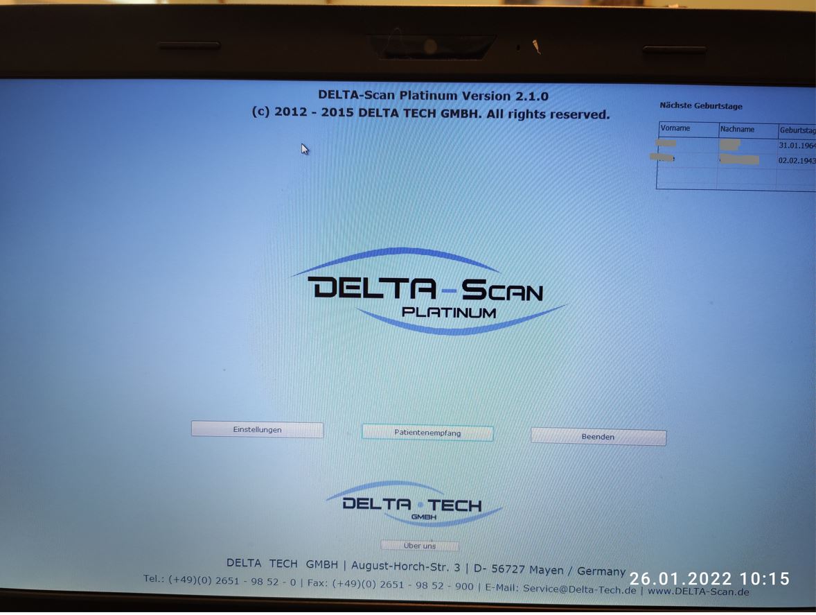 Delta Scan Platinum Baujahr 2011
