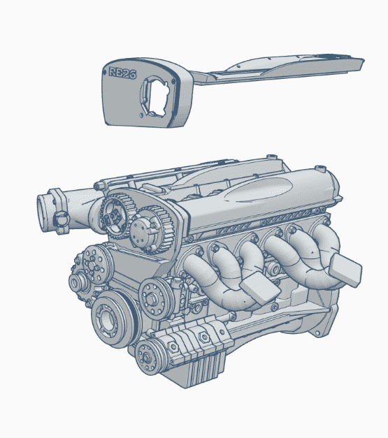 D!SPLAY RB26 Style Engine