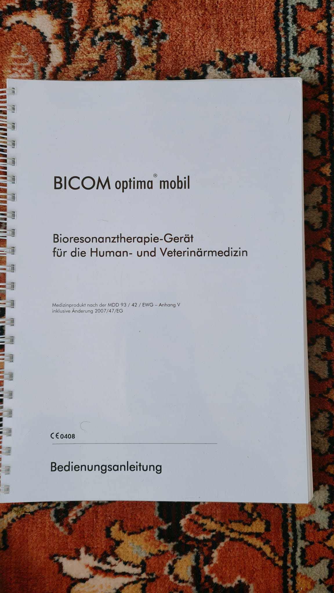 Bicom Optima Mobil Baujahr 2016 neue Wartung