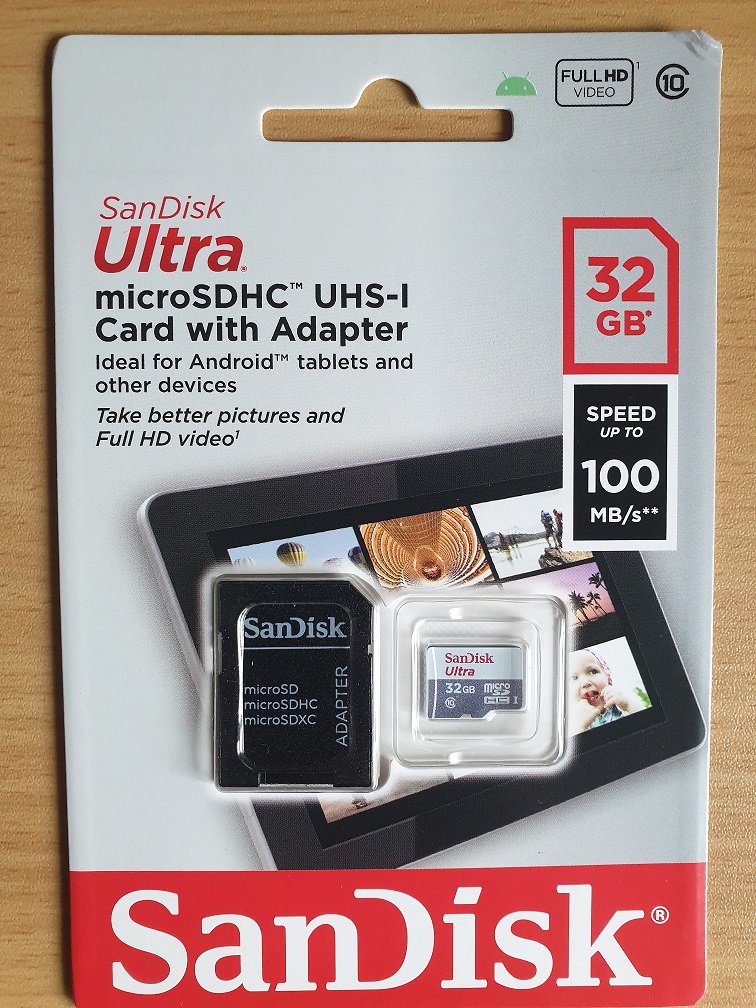ScanDisk microSD Card 32 GB