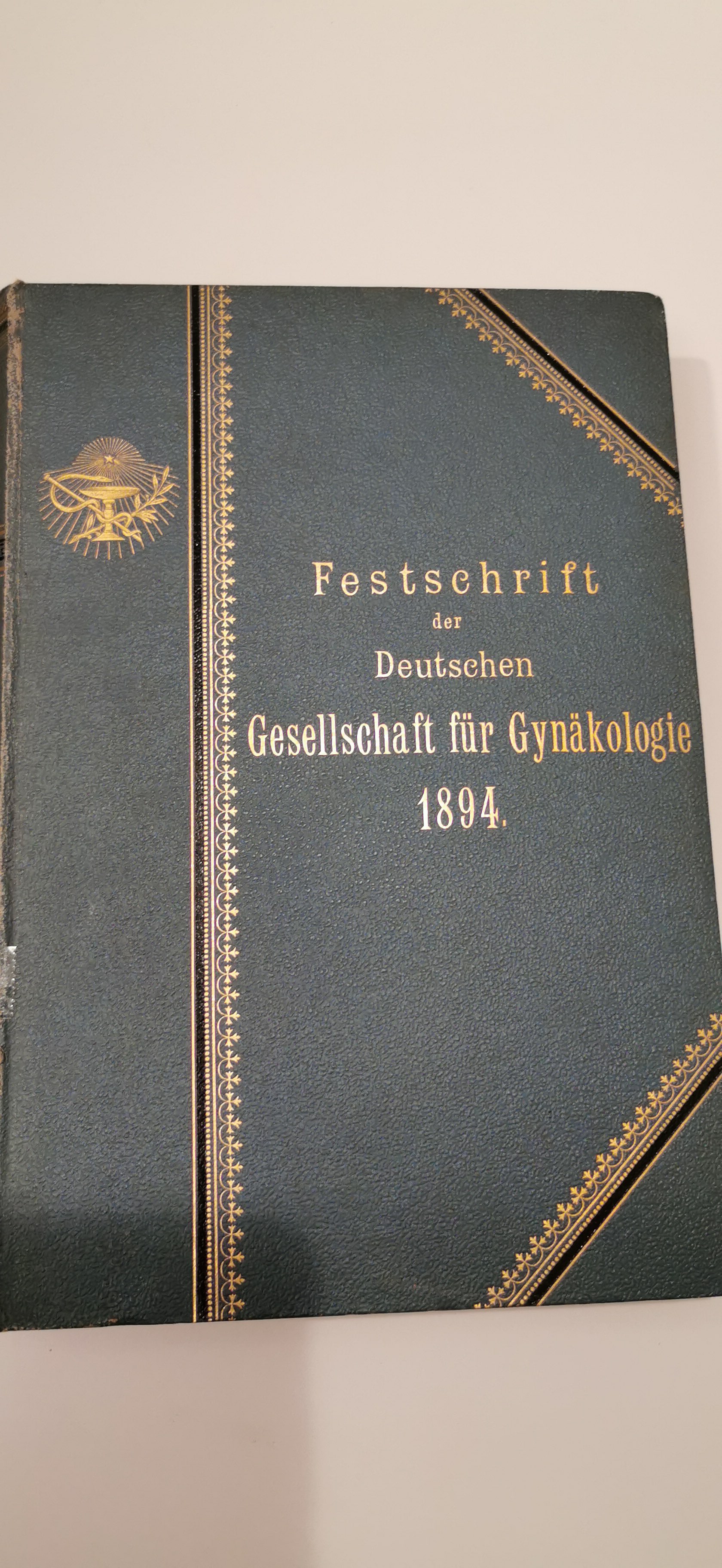 Buch: B177 Festschrift der Deutschen Gesellschaft für Gynäkologie, 1894