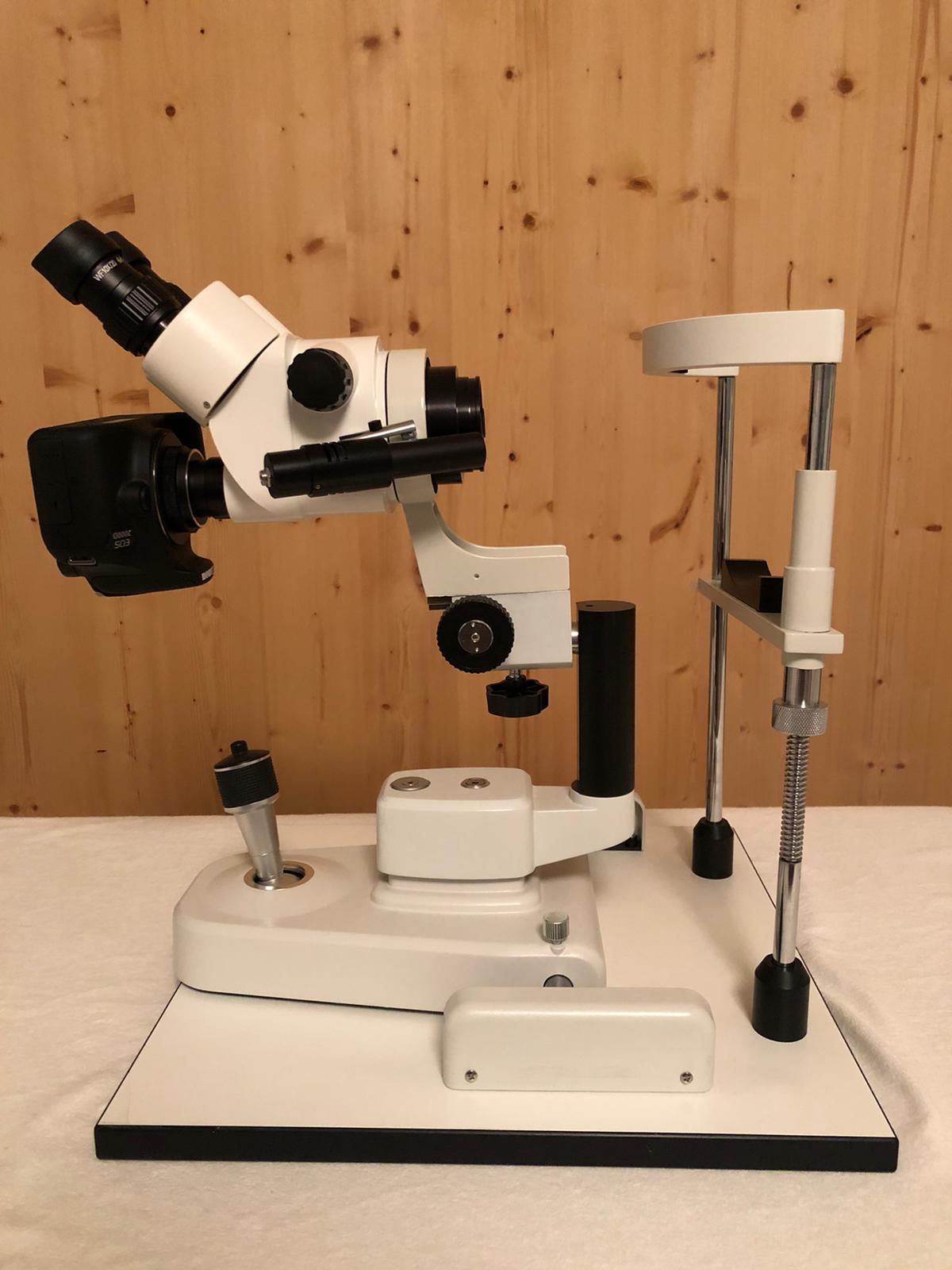 Irismikroskop ink. Spiegelreflexcamera, Bj. 2019