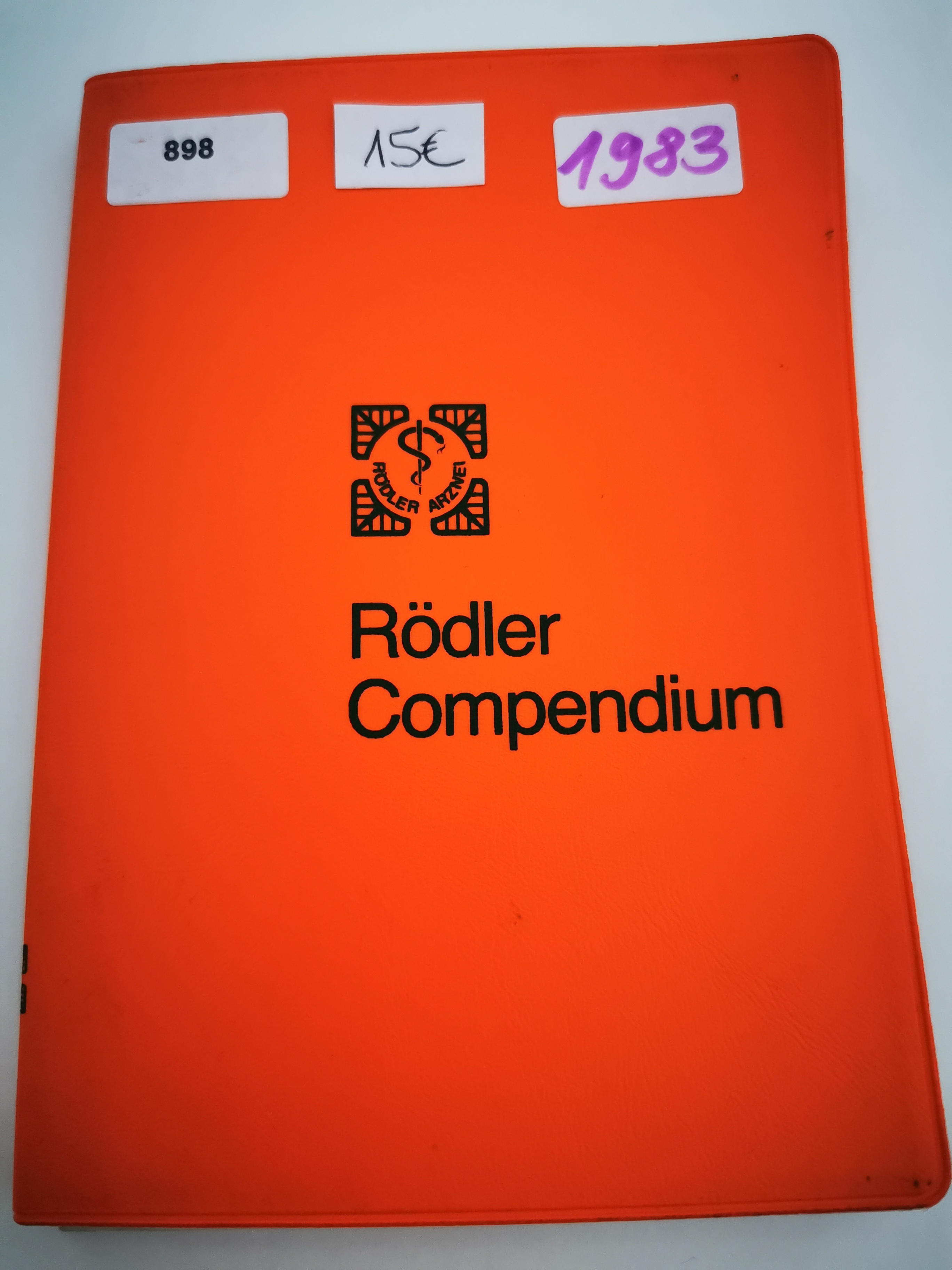 1x Rödler Kompendium 1983