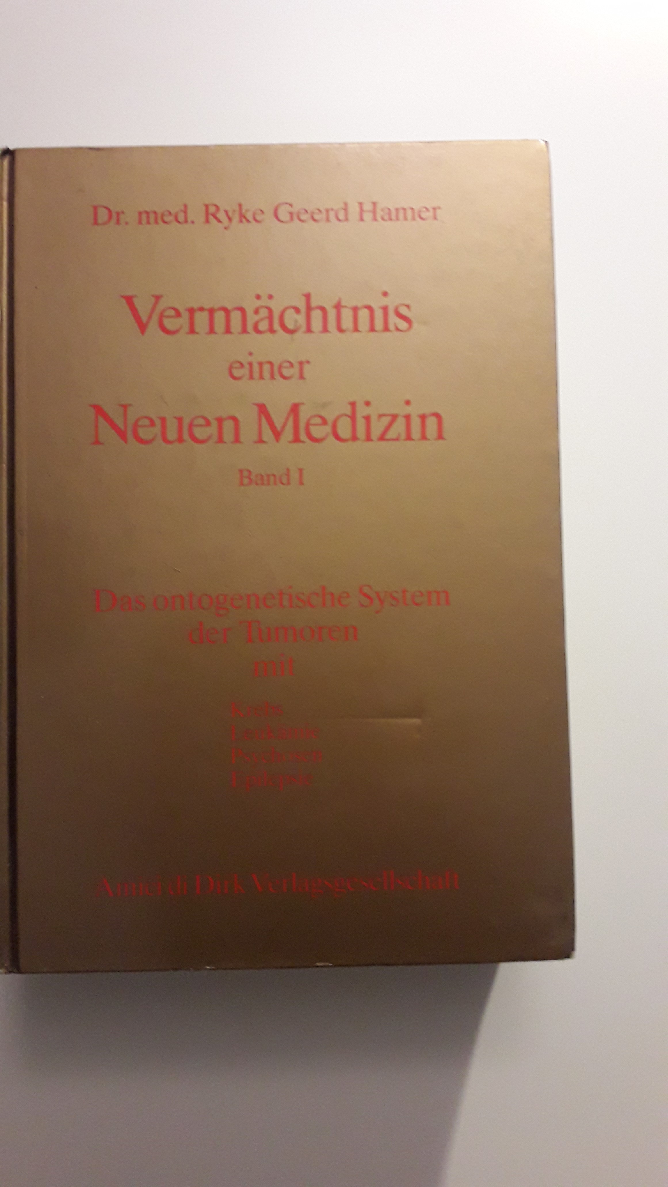 Buch: B764   Vermächtnis einer Neuen Medizin, Band 1