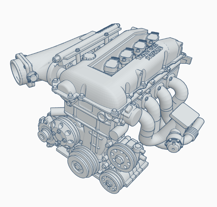 DR!FTW SR20_S14 Style Engine SET