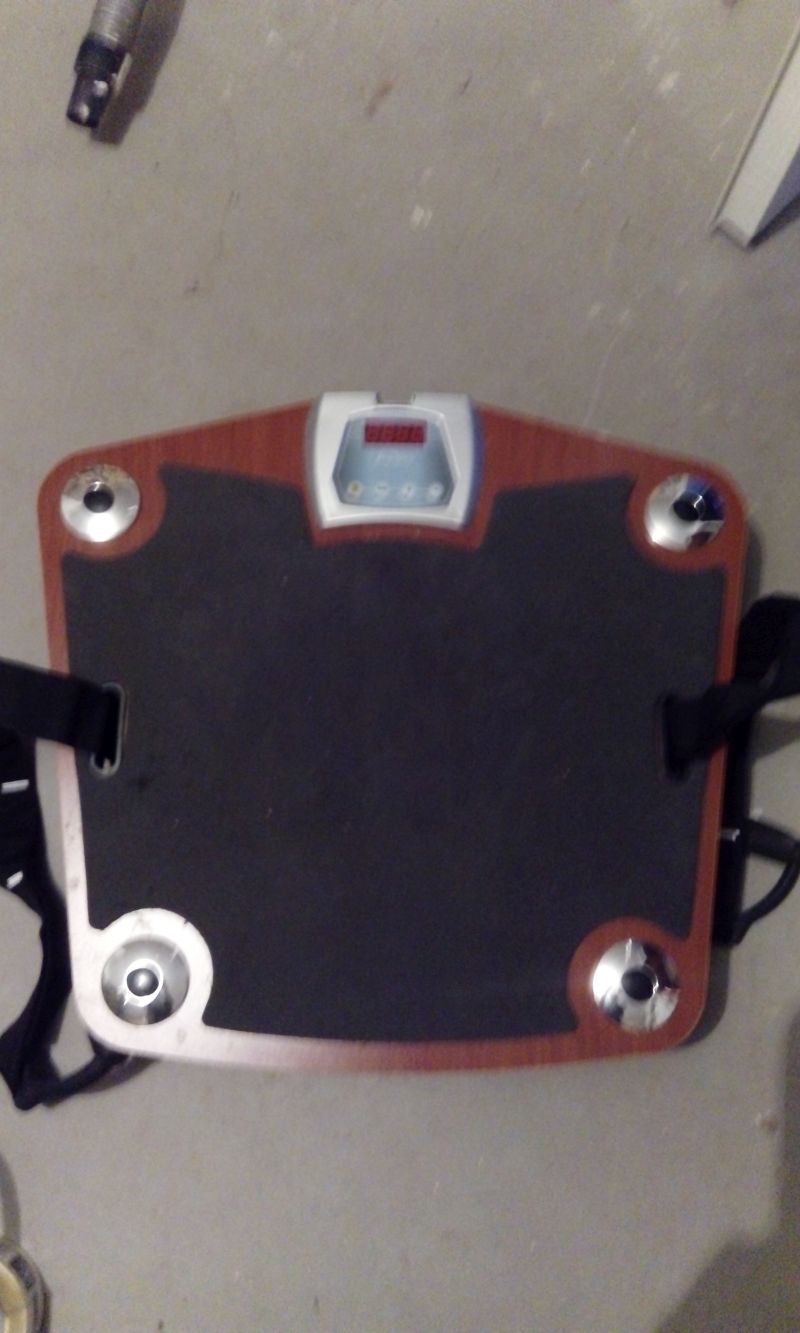 Vibrationstrainer - Vibrationsplatte, Baujahr 2014, elektrisch