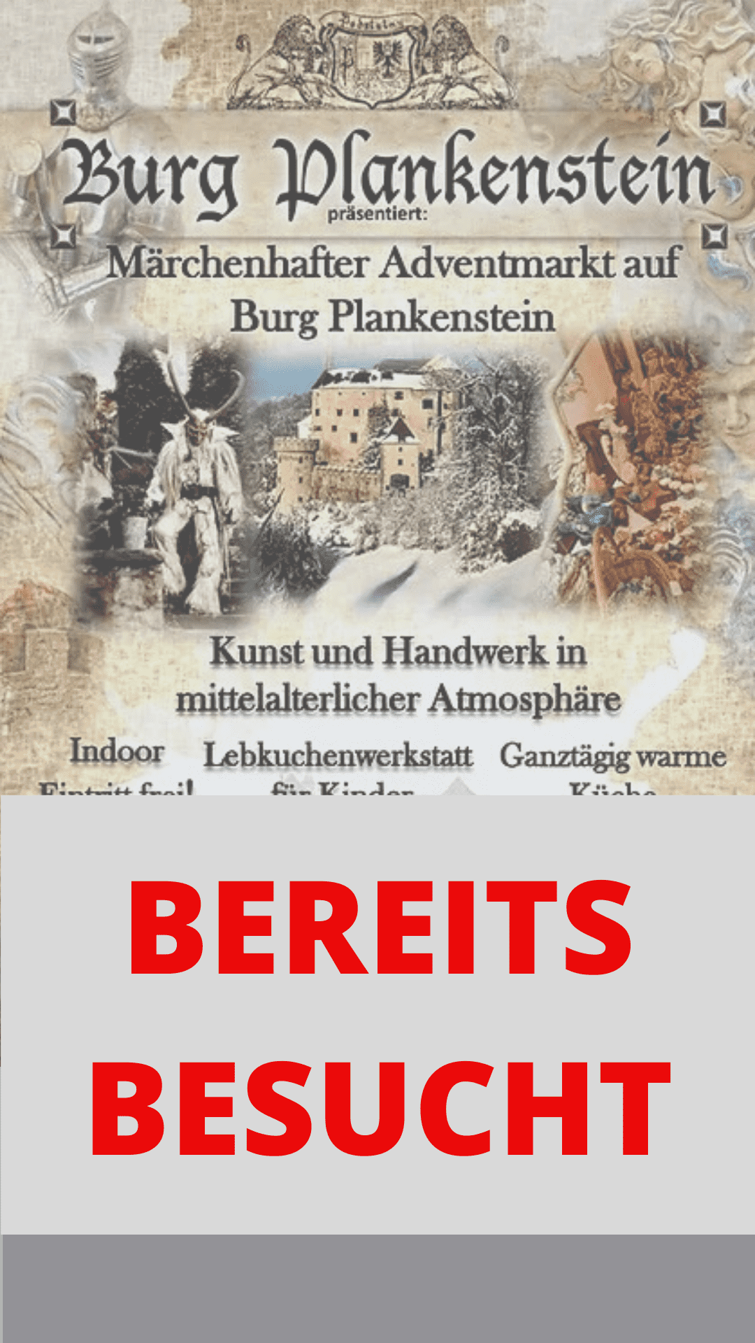 Märchenhafter Advent Burg Plankenstein