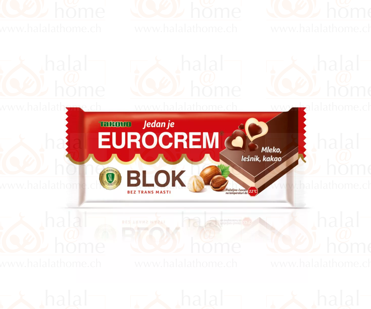 Eurokrem  Blok 60x0.50g(stk.0.70fr.)