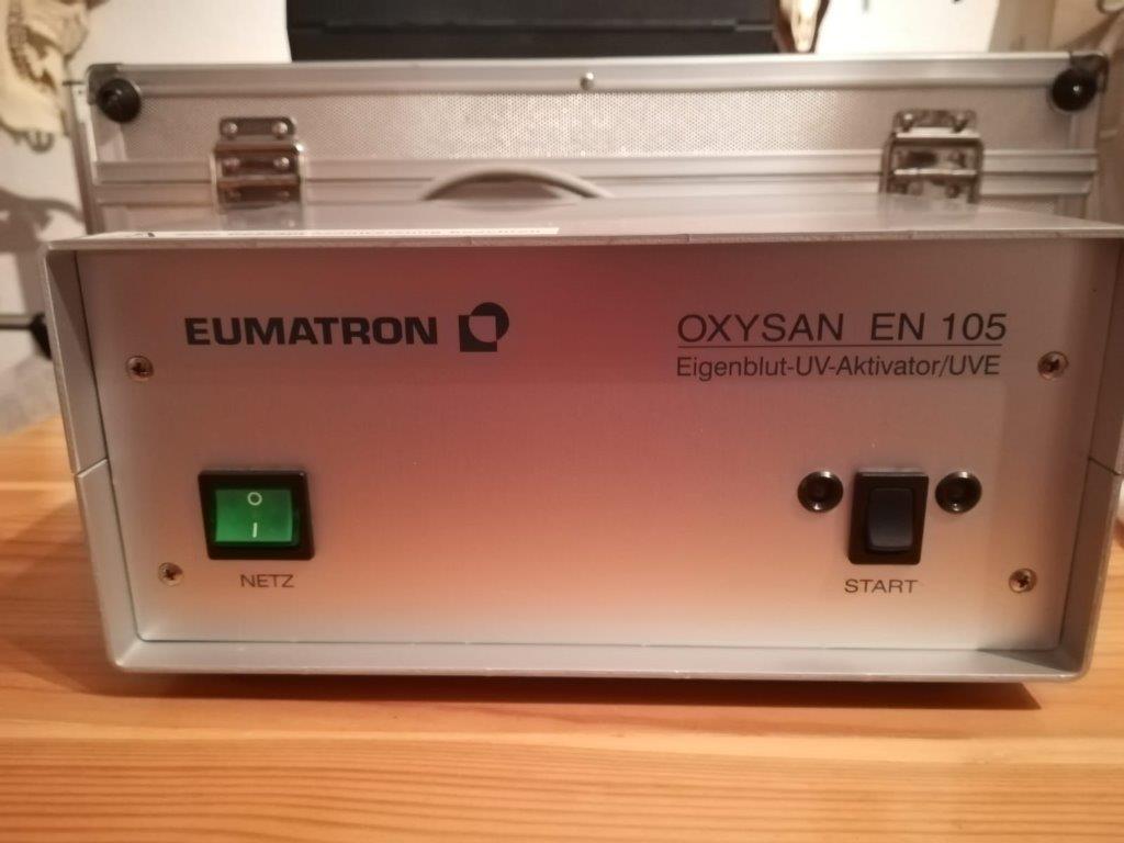 !!! VERKAUFT !!! Eumatron Oxysan EN 105 Eigenblut-UV-Aktivator/UVE