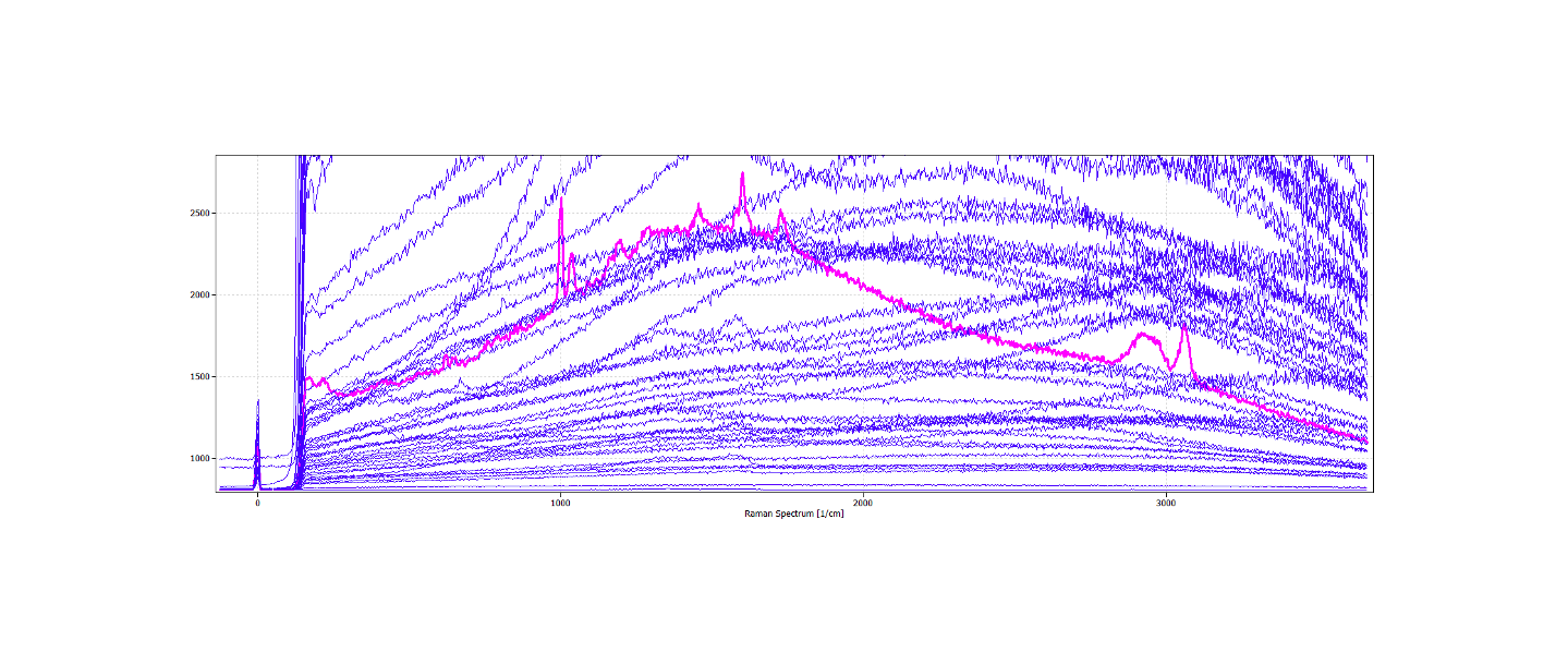 First prototype of machine learning-based data analysis for Raman spectroscopy
