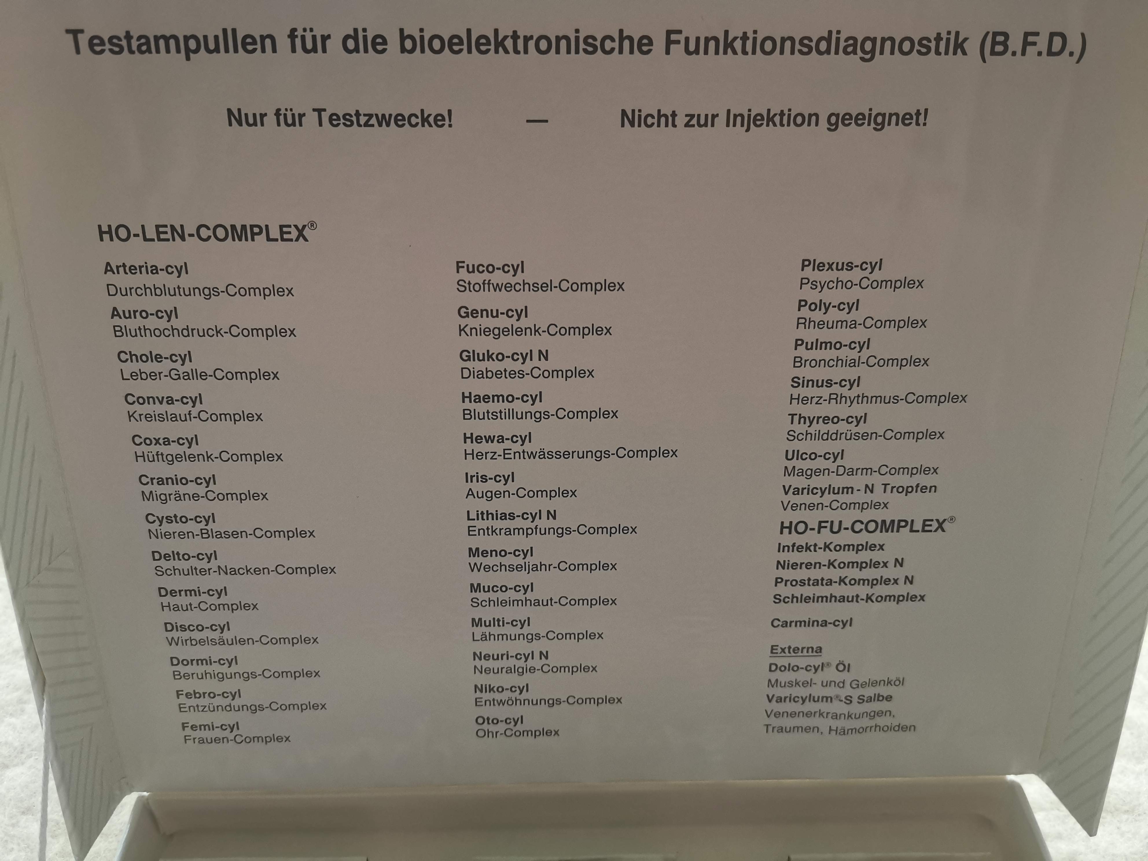 T0023 Homöopathische - Funktions - Complexe Pharma Liebermann