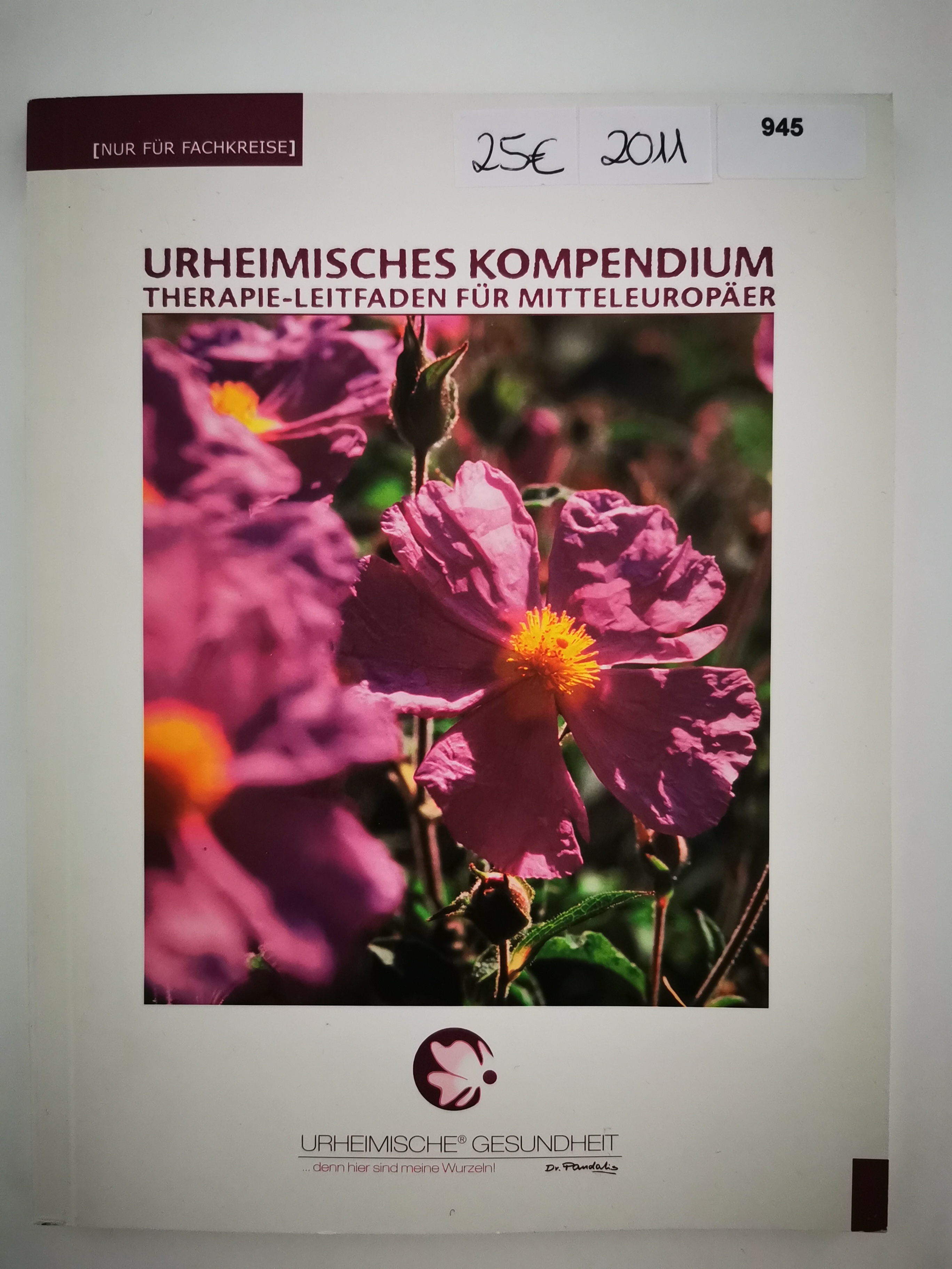 1x Urheimische Gesundheit Dr. Pandalis Kompendium 2011