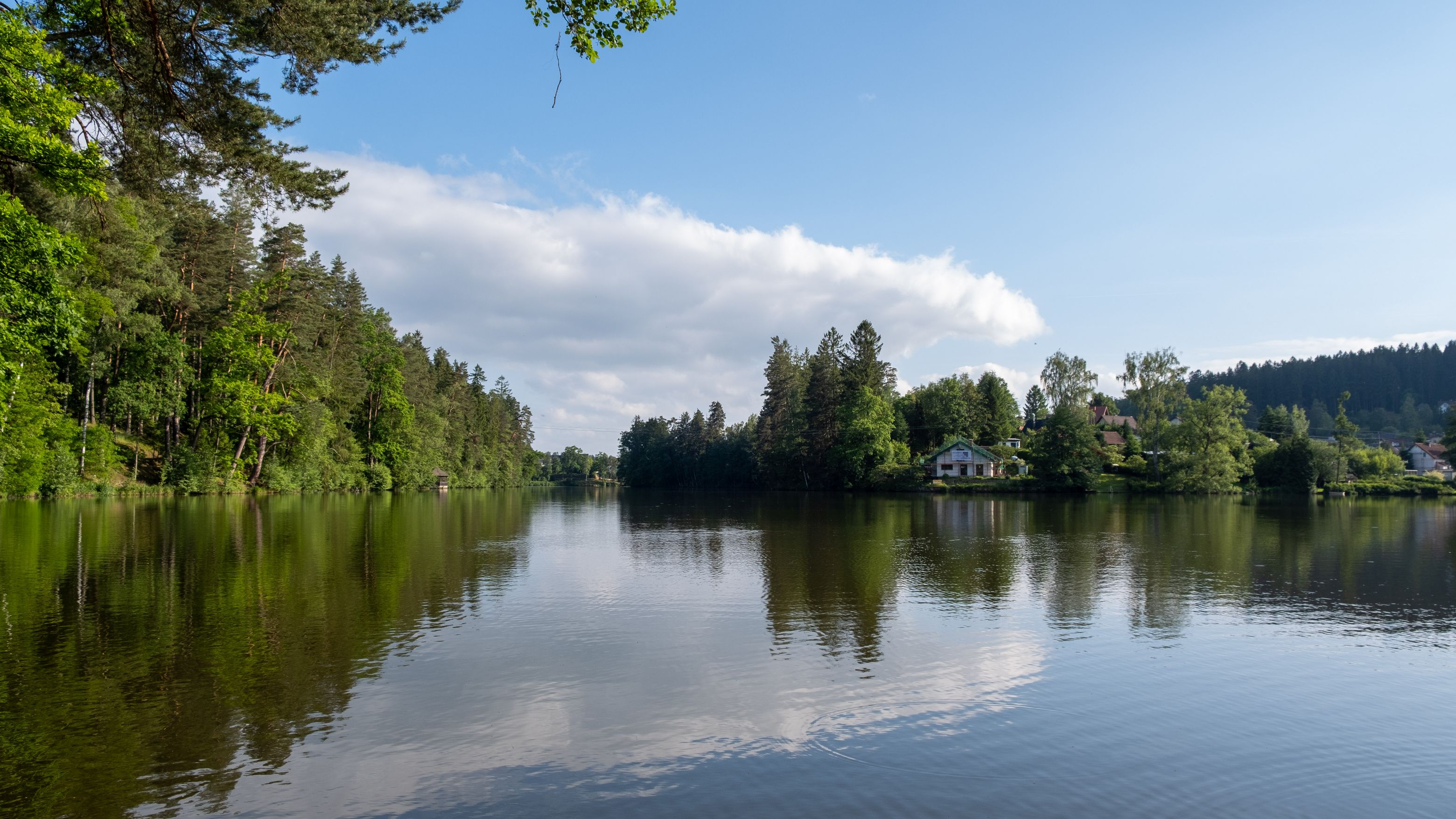 Blick auf den Herrensee