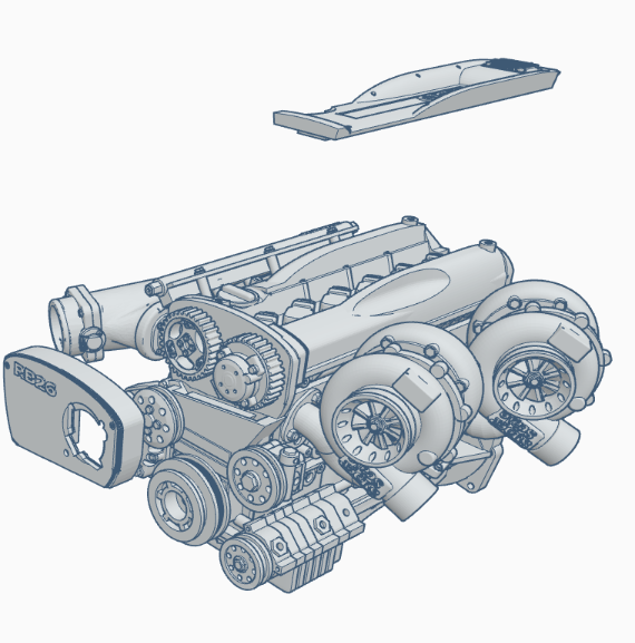 D!SPLAY RB26 Style Engine