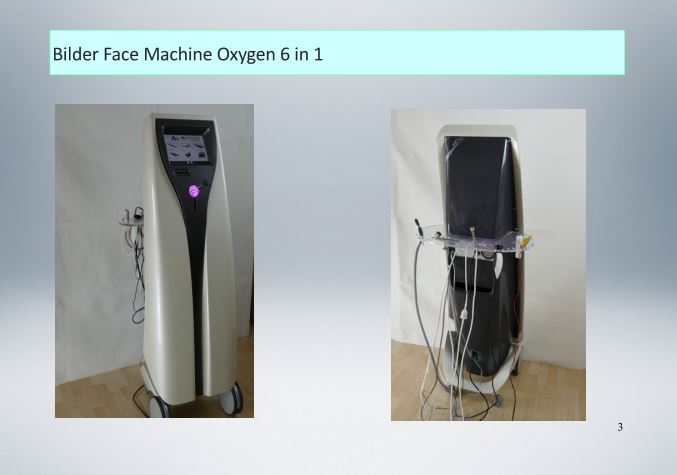 FaceMachineOxygen, 6 in 1 Syst.für Gesichtsbehandlung, Bj. 2014