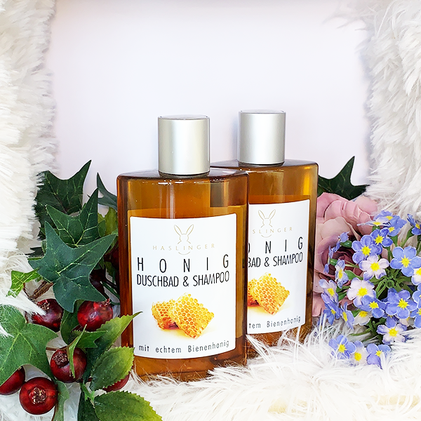 Honig Duschbad & Shampoo 200 ml - Haslinger Naturkosmetik