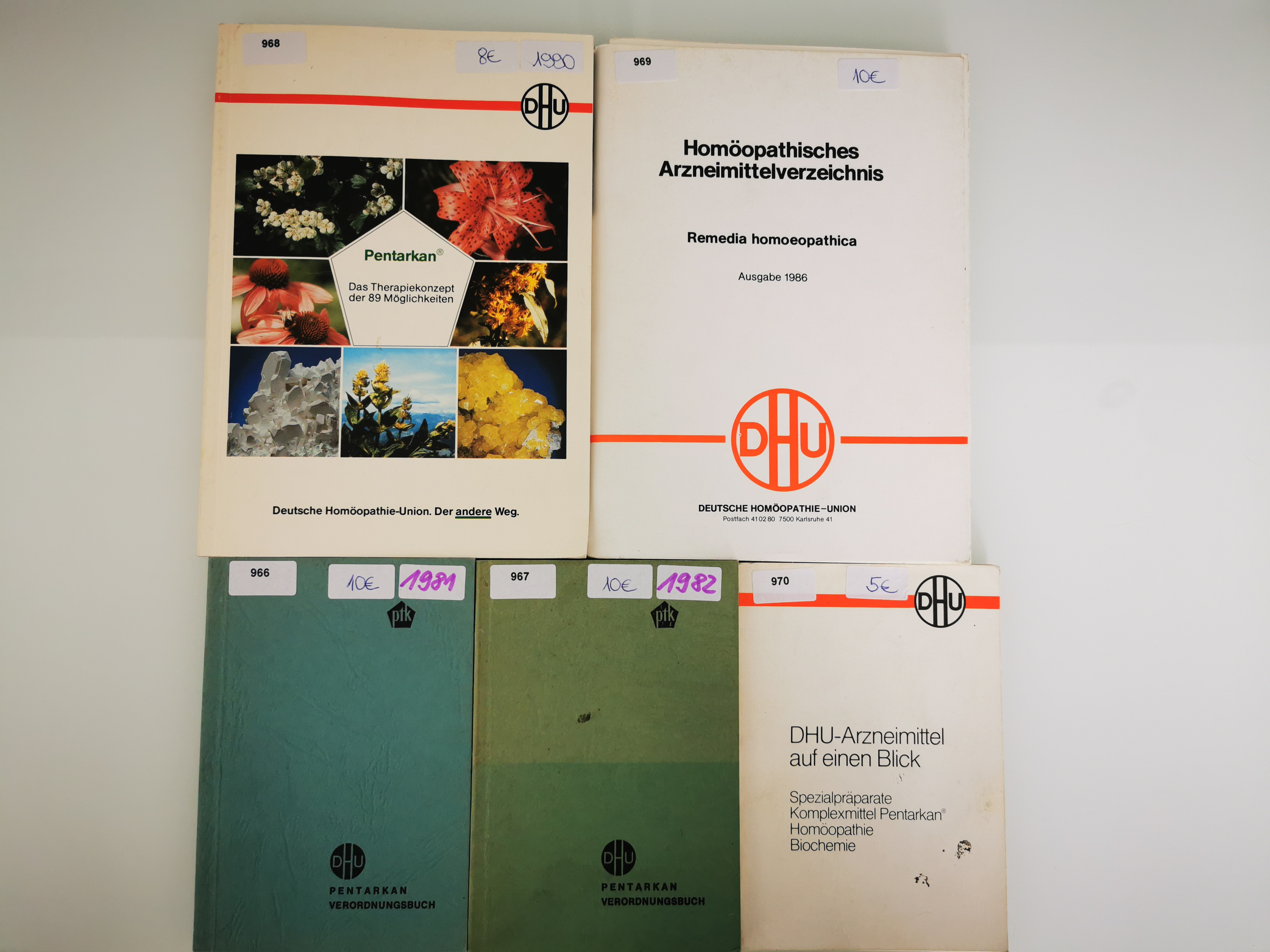 11x DHU Kompendien (1981-1990)