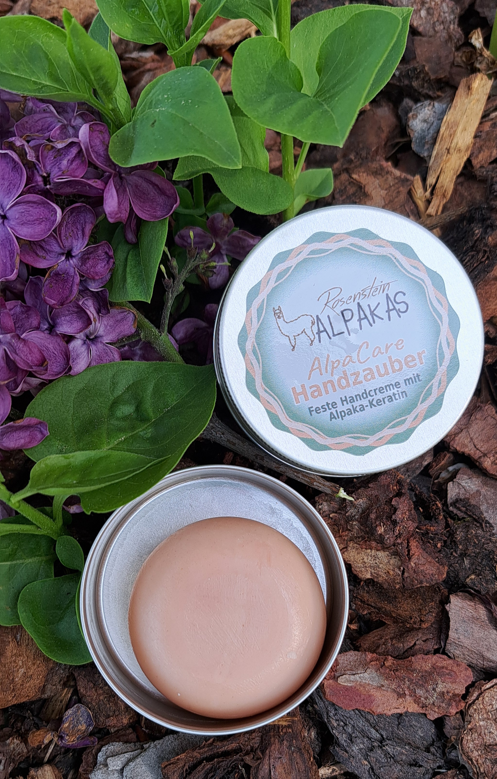 Handcreme mit Alpaka Keratin