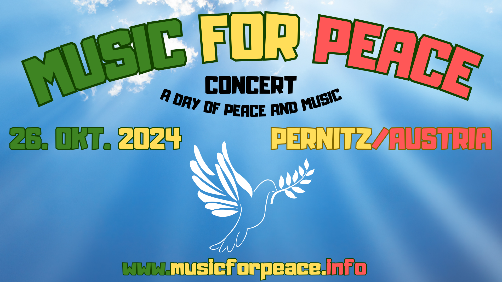 Road to Music for Peace Concert - eine partizipative, nachhaltig organisierte Veranstaltung