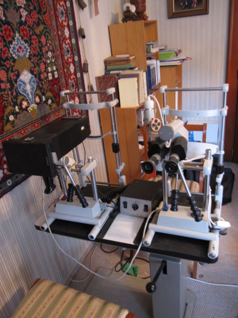 Irismikroskop MI80, Fa. Karl Kaps, Bj.70