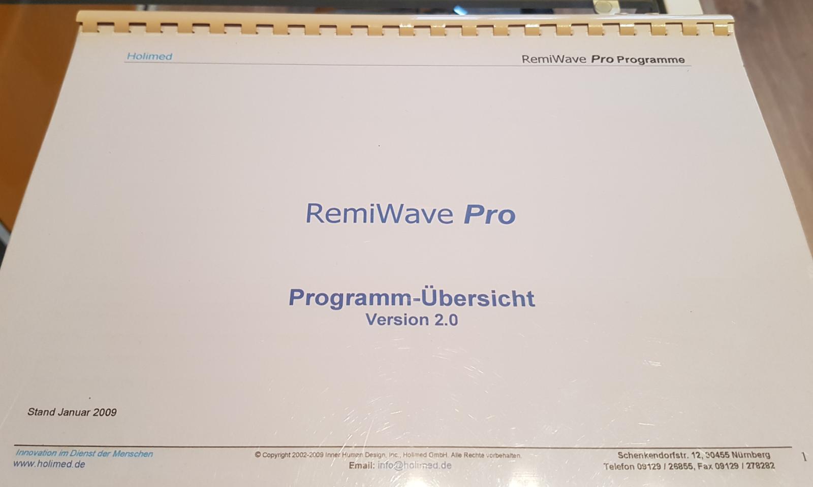 Remiwave Pro von Holimed Baujahr 2013